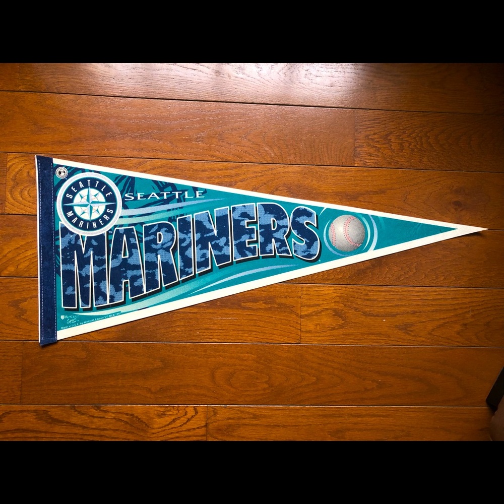 Vintage Seattle Mariners Pennant